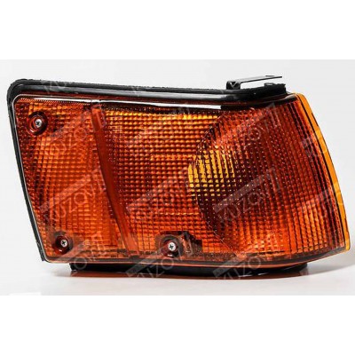 Указатель поворота (правый) Желтый, Под 1 Лампочку, DEPO для Nissan SUNNY 1986-1991 - фото