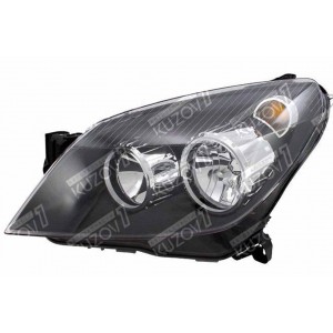ПЕРЕДНЯЯ ФАРА (ЛЕВАЯ) ТЕМНАЯ, DEPO - фото