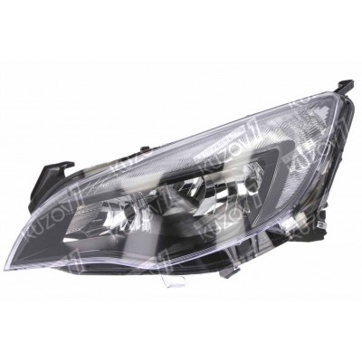 Передняя фара (левая) Темная, TYC для OPEL ASTRA J 2010-2012 - фото