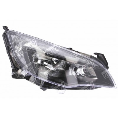 Передняя фара (правая) Темная, TYC для OPEL ASTRA J 2010-2012 - фото