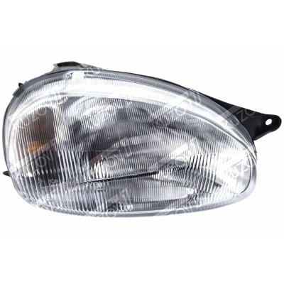 Передняя фара (правая) Рифленое, DEPO для OPEL CORSA B 1997-2000 - фото