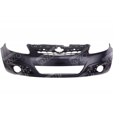 Бампер передний (грунтованный) EUROBUMP для OPEL CORSA D 2006-2011 - фото