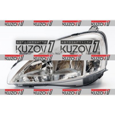 Передняя фара (левая) Valeo-Type, H1/ H7, TYC для OPEL CORSA C 2003-2006 - фото