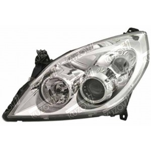 ПЕРЕДНЯЯ ФАРА (ЛЕВАЯ) ХРОМ, ЭЛЕКТРИЧЕСКАЯ, БЕЗ МОТОРЧИКА, DEPO - фото