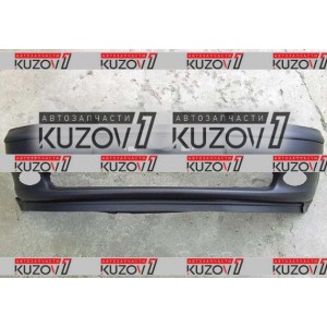 БАМПЕР ПЕРЕДНИЙ (ЧЕРНЫЙ) + СПОЙЛЕР + ОТВ. ПОД ПРОТИВОТУМАНКИ - фото