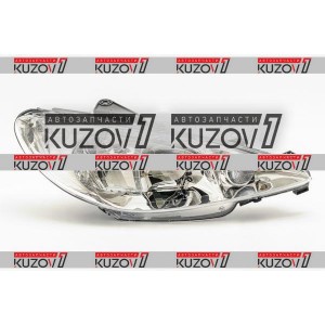 ПЕРЕДНЯЯ ФАРА (ПРАВАЯ) 2005-2009, ПРОЗРАЧНОЕ СТЕКЛО, ДВУХЛАМПОВАЯ, TYC - фото