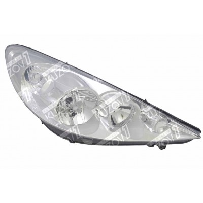 Передняя фара (правая) TYC для PEUGEOT 206 2009-2011 - фото