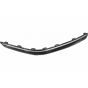 МОЛДИНГ БАМПЕРА (ЛЕВЫЙ) + ХРОМ НАКЛАДКА - фото