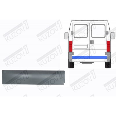 Дверь Задняя (левая) POTRYKUS для FIAT DUCATO 2002-2006 - фото