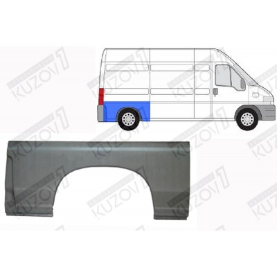 Крыло Заднее (правое) POTRYKUS для PEUGEOT BOXER 2002-2006 - фото