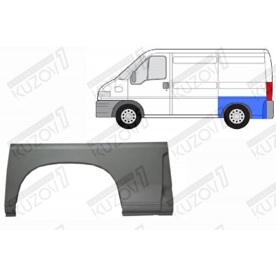 Крыло Заднее (левое) POTRYKUS для CITROEN JUMPER 1994-2002 - фото