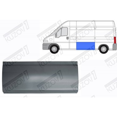 Порог (левый) 60 См POTRYKUS для CITROEN JUMPER 2002-2006 - фото