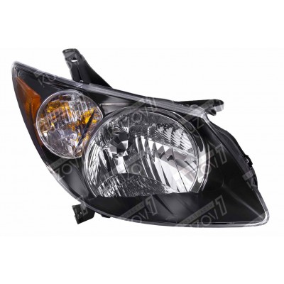 Передняя фара (правая) Темная, TYC для PONTIAC VIBE 2002-2008 - фото