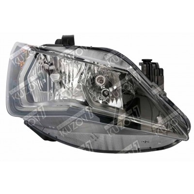 Передняя фара (правая) Двухламповая, TYC для SEAT Ibiza 2008-2012 - фото