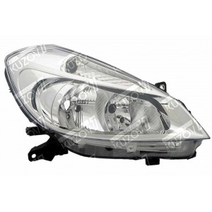 ПЕРЕДНЯЯ ФАРА (ПРАВАЯ) ХРОМ + МОТОРЧИК, TYC - фото