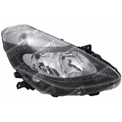 Передняя фара (правая) Темная, TYC для RENAULT CLIO 2009-2012 - фото