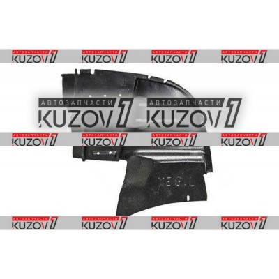 Защита Бампера Боковая Левая (пластик) Florimex для RENAULT MEGANE 1999-2003 - фото