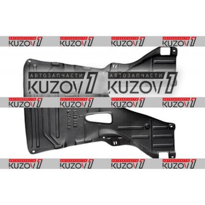 Защита двигателя (пластик) Дизель, Florimex для RENAULT MEGANE 1999-2003 - фото