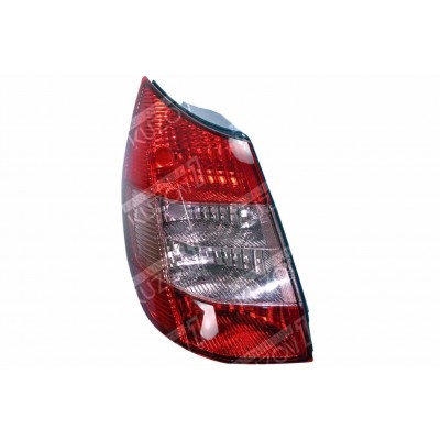 Задний фонарь (левый) С Розовой Центральной Вставкой, TYC для RENAULT SCENIC 2003-2006 - фото