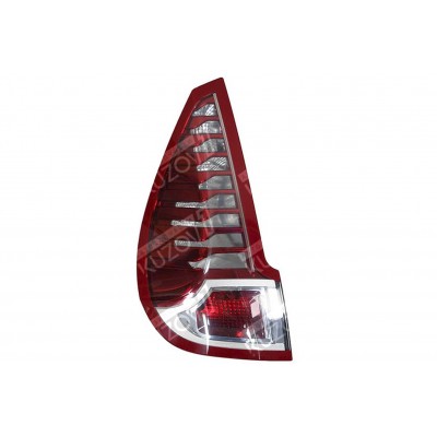 Задний фонарь (левый) наружный, DEPO для RENAULT SCENIC 2009-2012 - фото