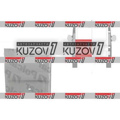 Дверь Задняя (левая) Klokkerholm для RENAULT TRAFIC 2006-2014 - фото