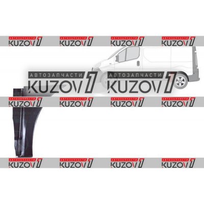 Крыло Заднее (левое) Передняя Часть Klokkerholm для RENAULT TRAFIC 2006-2014 - фото