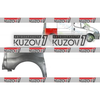 Крыло Заднее (правое) Klokkerholm для RENAULT TRAFIC 2006-2014 - фото