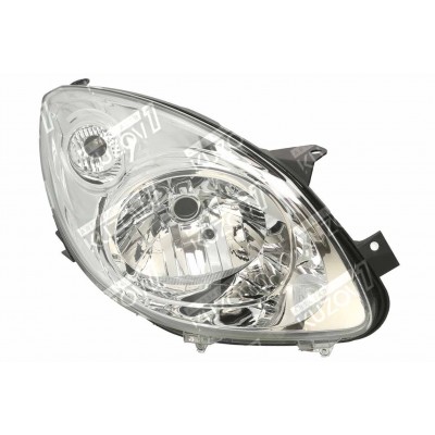Передняя фара (правая) Хром, TYC для RENAULT TWINGO 2007-2011 - фото