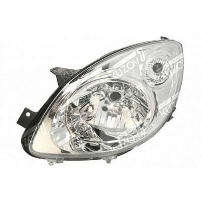 Передняя фара (левая) Хром, TYC для RENAULT TWINGO 2007-2011 - фото