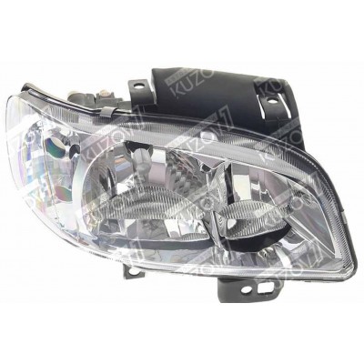 Передняя фара (правая) Двухламповая, TYC для SEAT Ibiza 1999-2002 - фото