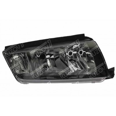 Передняя фара (правая) Темная, DEPO для SKODA FABIA 1999-2004 - фото