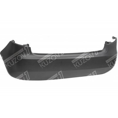 Бампер задний (черный) PHIRA для SKODA FABIA 2007-2010 - фото