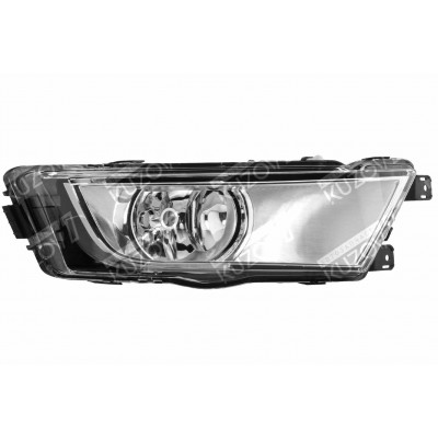 Противотуманная фара (правая) Хром, Russia-Type -, TYC для SKODA OCTAVIA III 2013-2017 - фото