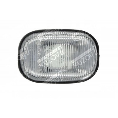 Повторитель Поворота Белый, Рифленое, DEPO для TOYOTA RAV 4 2003-2006 - фото