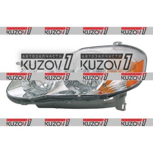 ПЕРЕДНЯЯ ФАРА (ЛЕВАЯ) 2002-2005, USA-TYPE, ХРОМ, DEPO - фото