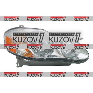 ПЕРЕДНЯЯ ФАРА (ПРАВАЯ) 2002-2005, USA-TYPE, ХРОМ, DEPO - фото
