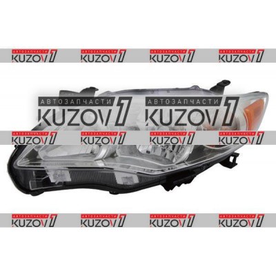 Передняя фара (левая) Хром, TYC для Toyota Corolla (USA) 2008-2013 - фото