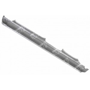 ПОРОГ (ЛЕВЫЙ) ПОЛНЫЙ ПРОФИЛЬ, ОРИГИНАЛ, 0.8 ММ, ПОЛЬША - фото