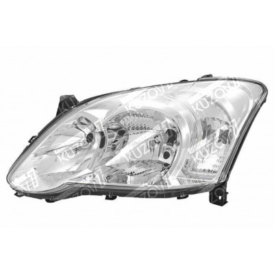 Передняя фара (левая) Valeo-Type, DJ Auto для Toyota Corolla 2004-2007 IX E12, E13 - фото