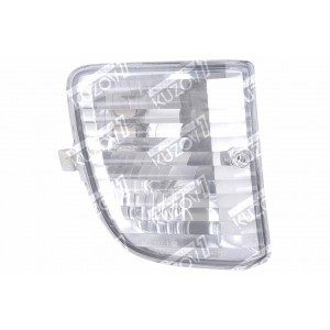 УКАЗАТЕЛЬ ПОВОРОТА В БАМПЕР (ПРАВЫЙ) БЕЗ ПТФ DEPO - фото