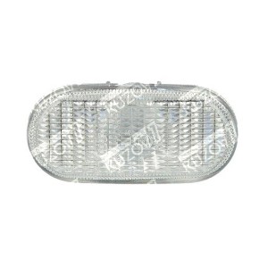 ПОВТОРИТЕЛЬ ПОВОРОТА (ЛЕВЫЙ=ПРАВЫЙ) БЕЛЫЙ, РИФЛЕНЫЙ, DEPO - фото