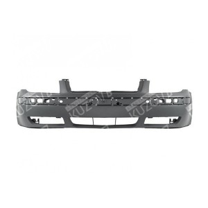 БАМПЕР ПЕРЕДНИЙ (ГРУНТОВАННЫЙ) БЕЗ МОЛДИНГА, БЕЗ СПОЙЛЕРА - фото