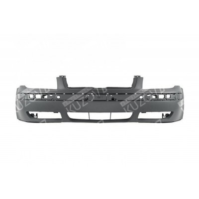Бампер передний (грунтованный) Без Молдинга, Без Спойлера TYG для Volkswagen BORA 1998-2005 - фото