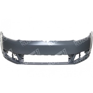 БАМПЕР ПЕРЕДНИЙ (СЕРЫЙ), С ОТВ. ПРОТИВОТУМАННЫХ ФАР - фото