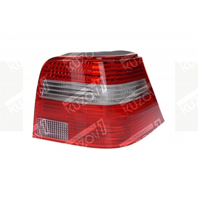 Задний фонарь (левый) Белый, TYC для Volkswagen GOLF 4 1997-2006 - фото