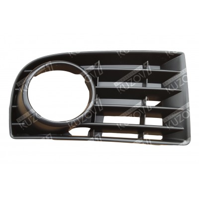 Решетка в бампер (правая) 4 Полосы, TYG для Volkswagen GOLF 5 2003-2009 - фото