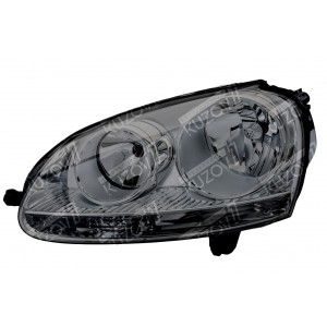 ПЕРЕДНЯЯ ФАРА (ЛЕВАЯ) ЧЕРНЫЙ КОРПУС, TYC - фото