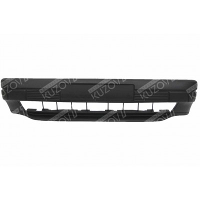 Бампер передний (черный) + Спойлер, Без Усилителя, TYG для Volkswagen PASSAT B3 1988-1993 - фото