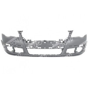 БАМПЕР ПЕРЕДНИЙ (ГРУНТОВАННЫЙ) БЕЗ ОТВ. ПОД ПАРКТРОНИКИ И ОМЫВАТЕЛИ, ТУРЦИЯ - фото