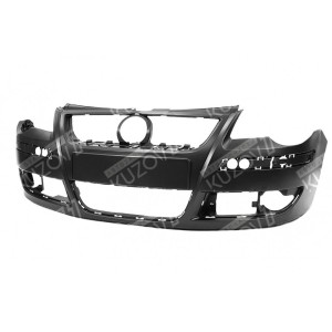 БАМПЕР ПЕРЕДНИЙ (ГРУНТОВАННЫЙ) С ОТВ. ПРОТИВОТУМАННЫХ ФАР, ТУРЦИЯ  - фото